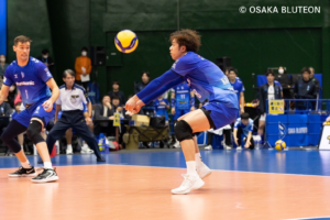 仲本賢優　レシーブ