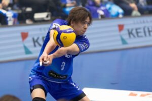 仲本賢優　レシーブ