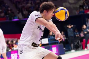 仲本賢優　レシーブ