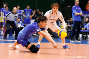 仲本賢優　レシーブ