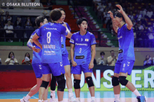 大阪ブルテオン　円陣