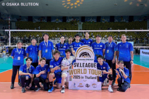 SV.LEAGUE WORLD TOUR　大阪ブルテオン　集合写真