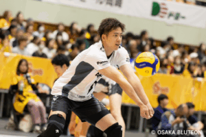 仲本賢優　レシーブ