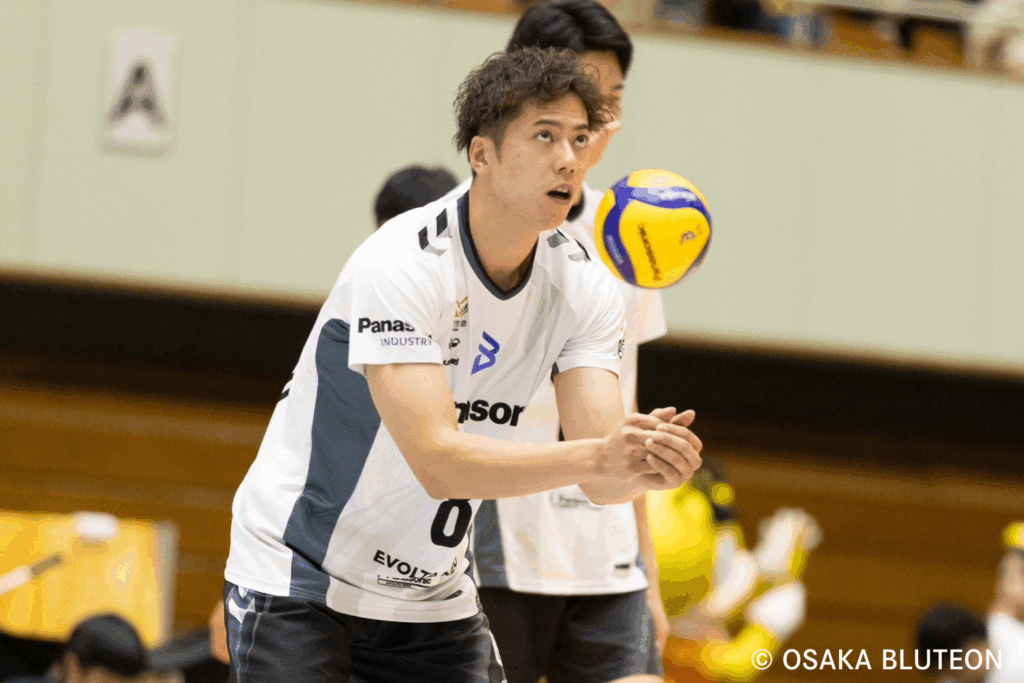 仲本賢優 レシーブ