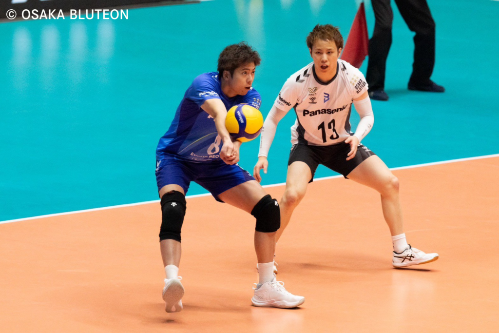 仲本賢優 レシーブ