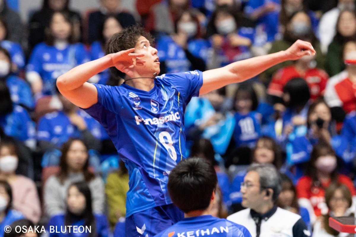 仲本賢優 スパイク