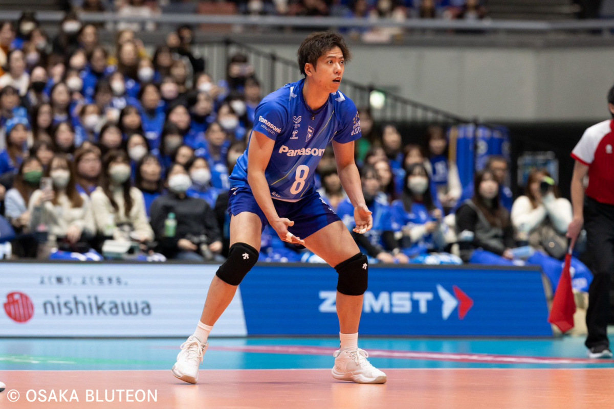 仲本賢優 レシーブ